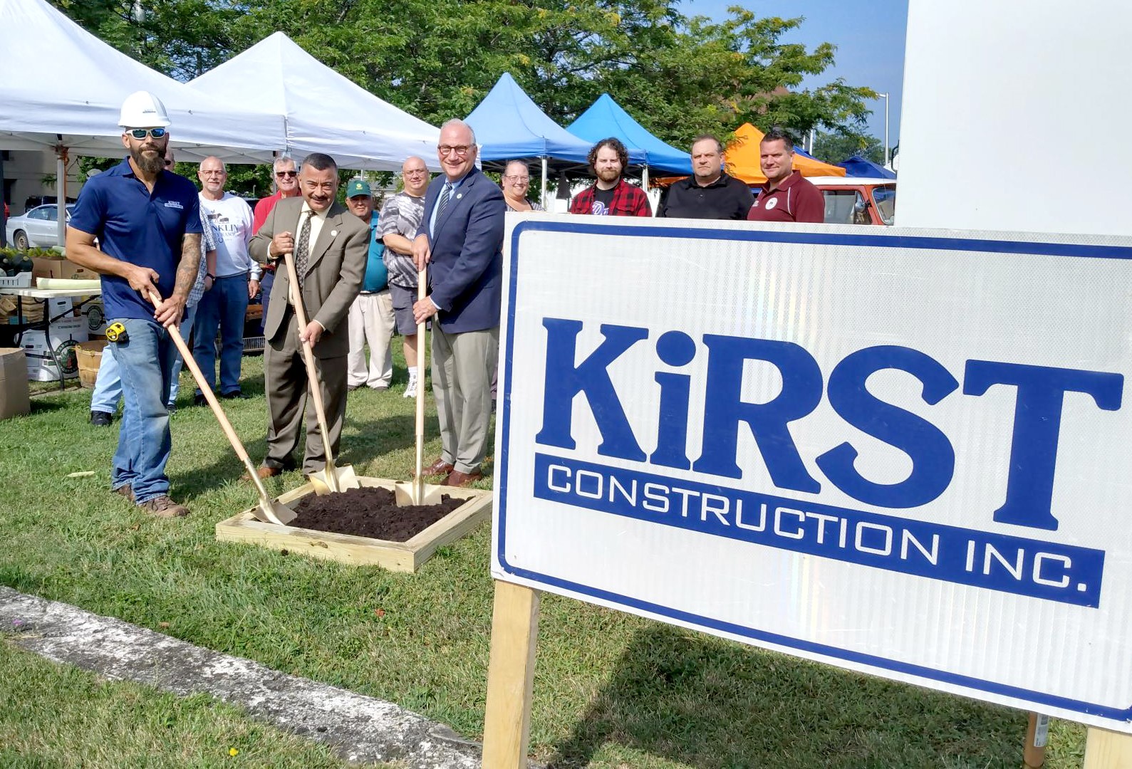 Pavilion work starts at city market News, Sports, Jobs Observer Today